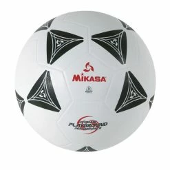Mikasa 3000 Series Size 5 Soccer Ball, Black/White